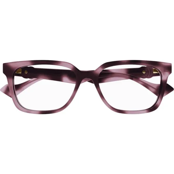 Gucci GG1537OK Lunettes de Vue Carrées Rose Femme