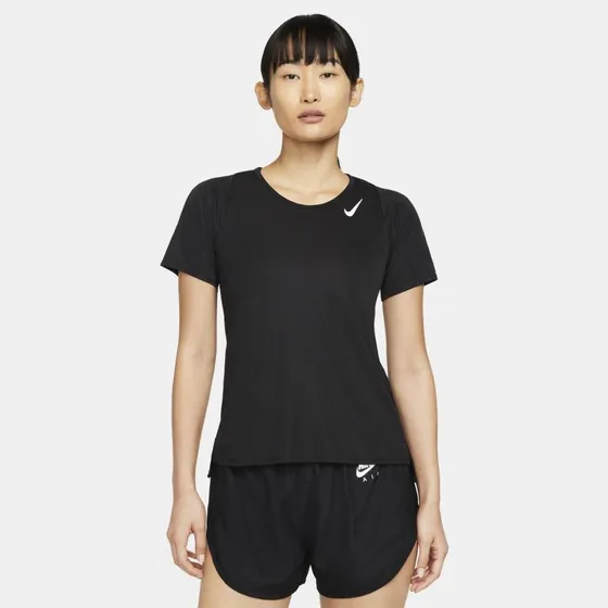 Nike Dri-FIT Race T-shirt Femme Noir