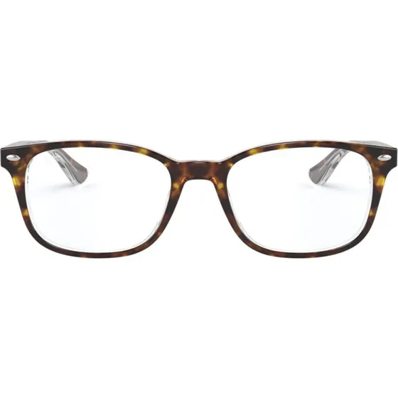 Ray-Ban RX 5375 Lunettes de Vue Carrées Unisexe Havana