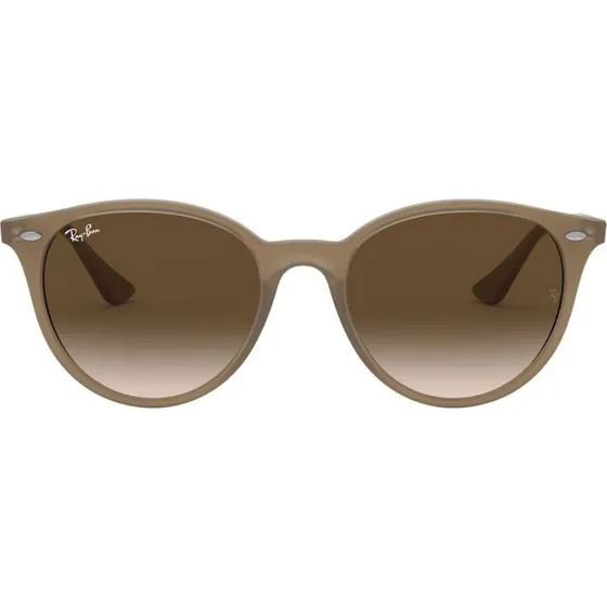 Ray-Ban RB 4305 Lunettes de Soleil Rondes Marron Unisexe 53mm
