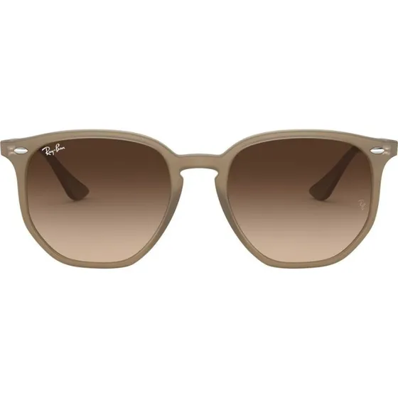 Ray-Ban RB 4306 Lunettes de Soleil Géométriques Marron 54mm