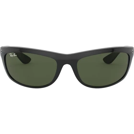 Ray-Ban Balorama RB 4089 Lunettes de Soleil Carrées Noires Vertes