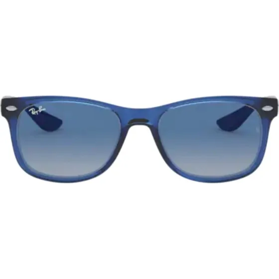 Ray-Ban New Wayfarer Junior RJ 9052S - Lunettes de Soleil Bleues