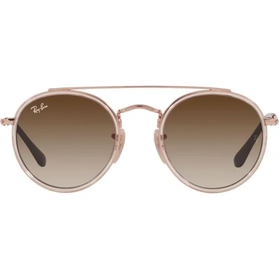 Ray-Ban RJ9647S : Lunettes de Soleil Aviateur pour Enfant, Marron
