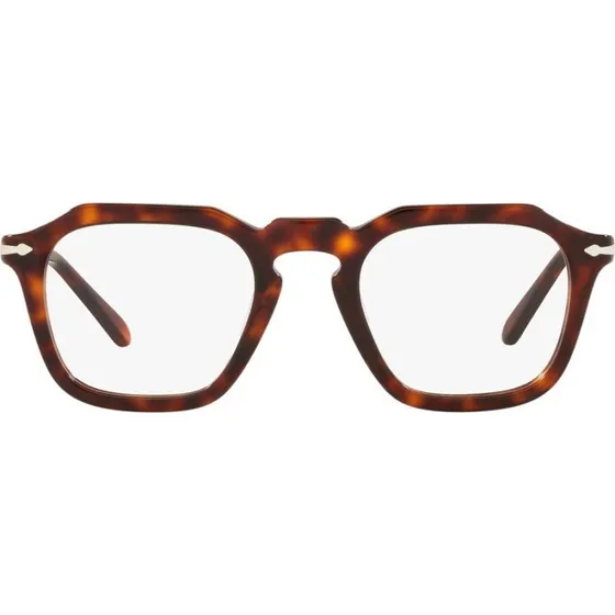 Persol PO 3292V Lunettes de Vue Géométriques Unisexe Havane