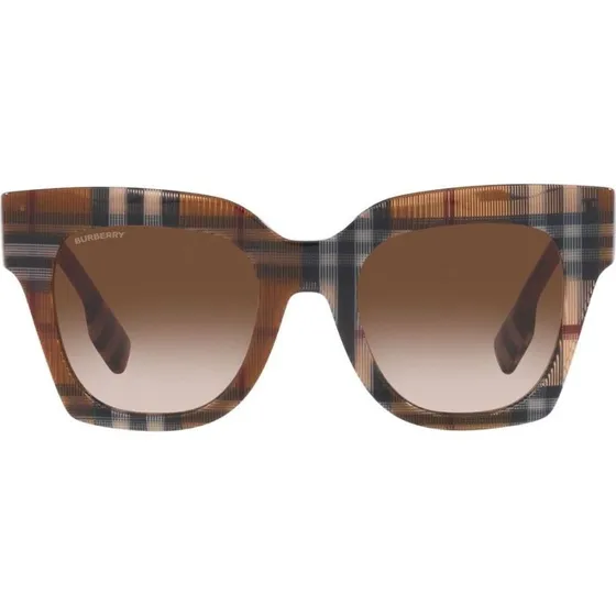 Burberry Kitty Be 4364 : Lunettes de Soleil Papillon Marron pour Femme