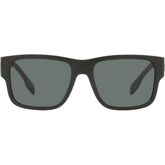 Burberry Knight BE 4358 Lunettes de Soleil Homme Noires Polarisées