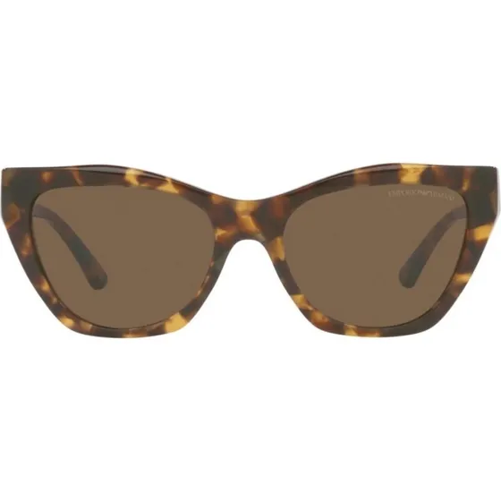 Emporio Armani EA 4176 Lunettes de Soleil Œil de Chat Marron 54mm
