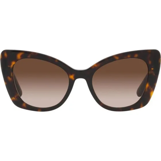 Dolce & Gabbana DG 4405 Lunettes de Soleil Oeil de Chat Marron 53mm