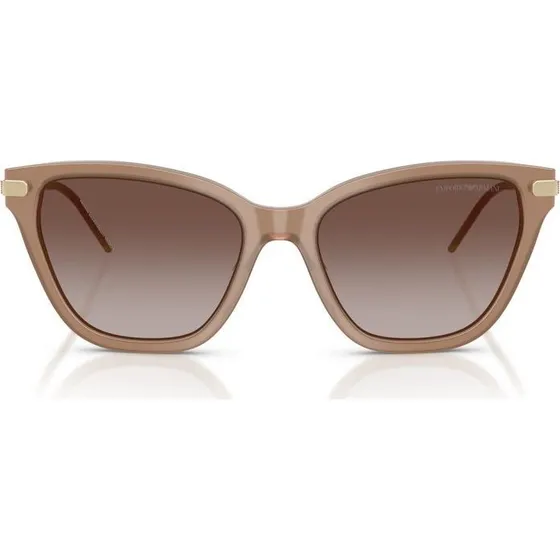 Emporio Armani EA 4251 Lunettes de Soleil Œil de Chat Rose et Marron