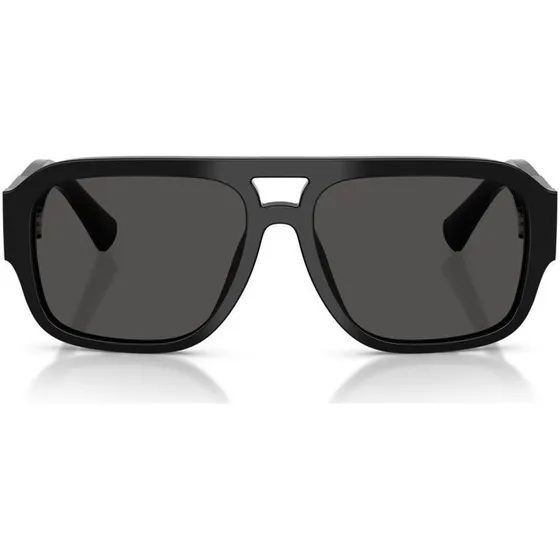 Dolce & Gabbana DG 4506 Lunettes de Soleil Homme Carrées Noires