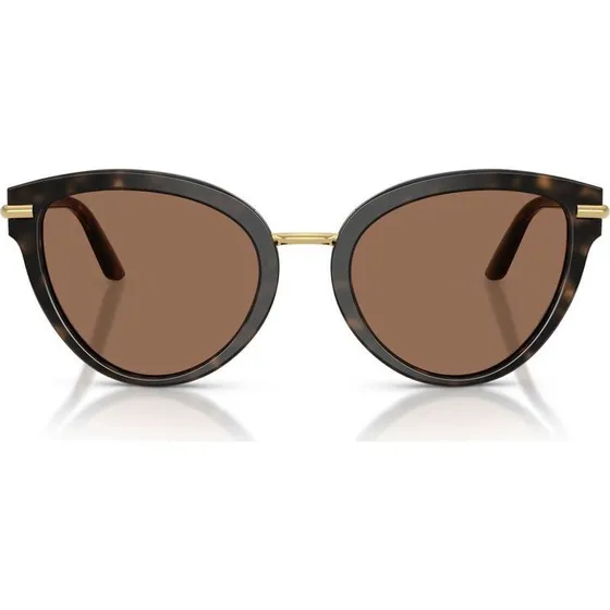 Dolce & Gabbana DG 4492 Lunettes de Soleil Papillon Marron 55mm