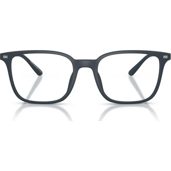 Emporio Armani EA 3242U Lunettes de Vue Carrées Bleues Homme