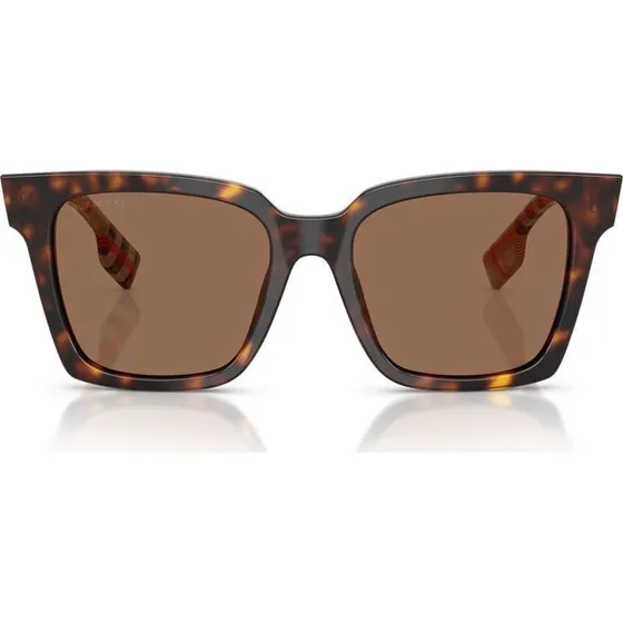 Burberry Maple BE 4335 Lunettes de Soleil Géométriques Marron 53mm
