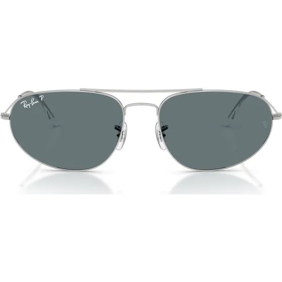 Ray-Ban RB 3945 Lunettes de Soleil Polarisées Argentées