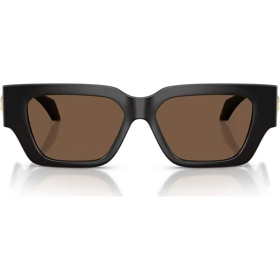 Versace VE 4497U Lunettes de Soleil Géométriques Marron