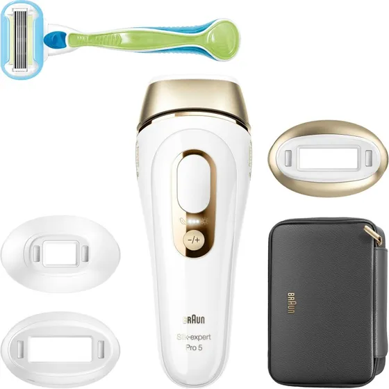 Braun Silk Expert Pro 5 PL5242 Blanc et Doré