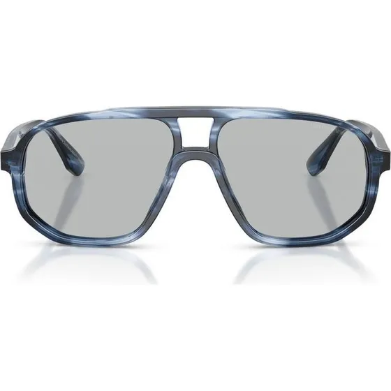 Emporio Armani EA 4263U Lunettes de Soleil Pilote Bleu Homme