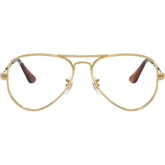 Ray-Ban RB 3925V Lunettes de Vue Aviateur Dorées Unisexe