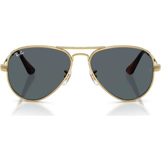 Ray-Ban RB 3925 Aviator Max Lunettes de Soleil Pilote Or et Bleu