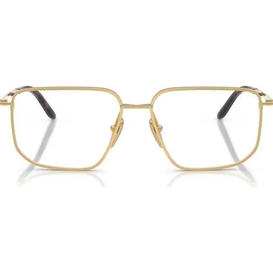 Prada PR C52V : Lunettes de Vue Géométriques Dorées pour Femme