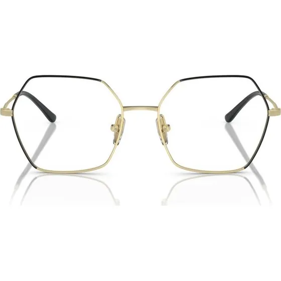 Vogue Vo 4297t Lunettes de Vue Géométriques Femme - Noir & Or