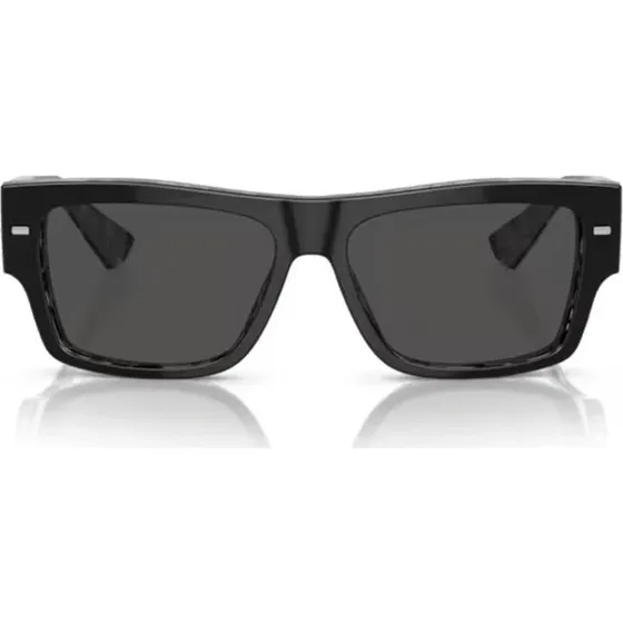 Dolce & Gabbana DG 4451 Lunettes de Soleil Homme Carrées Noires