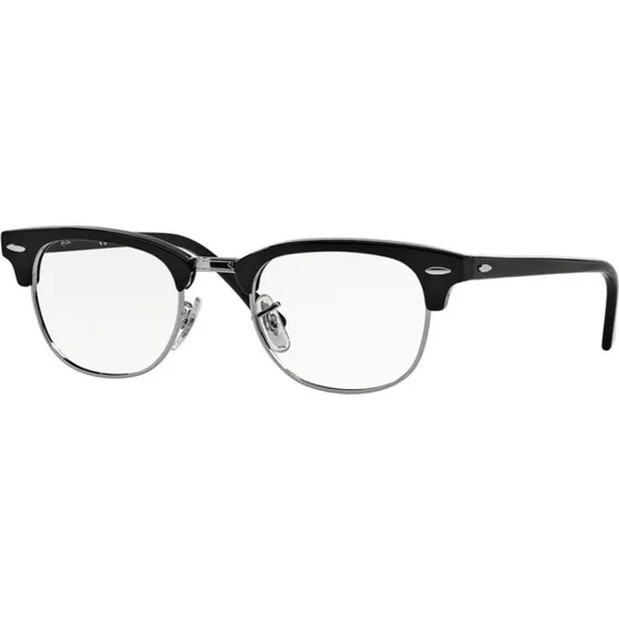 Ray-Ban Clubmaster RX 5154 Lunettes de Vue Géométriques Noires