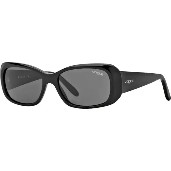 Vogue Vo 2606s Lunettes de Soleil Géométriques Noires et Grises
