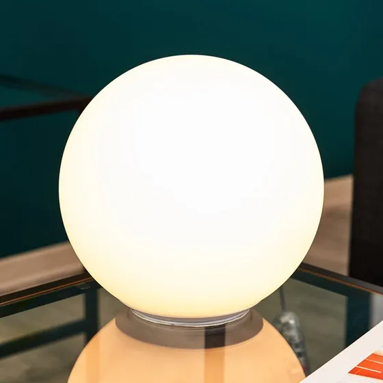 Artemide Lampe à poser Dioscuri en verre soufflé, 25 cm