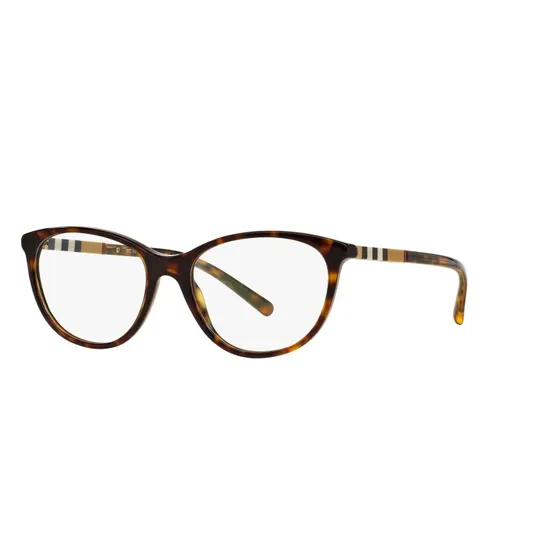 Burberry BE 2205 Lunettes de Vue Femme Géométriques Havana