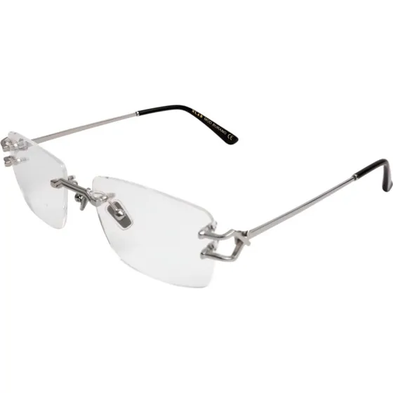 XLAB Burano Lunettes de Vue Carrées en Métal Or