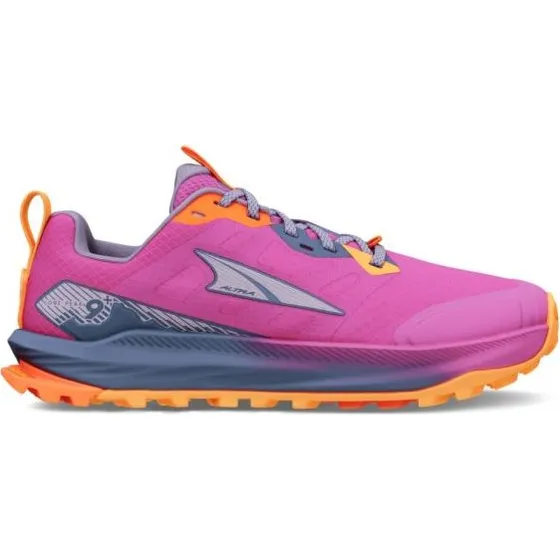 Altra Lone Peak 9+ Chaussures de Randonnée Femme - Rose Orange - 38