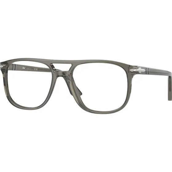 Persol PO3329V Greta 1103 - Montures Optiques Pilote en Acétate Gris