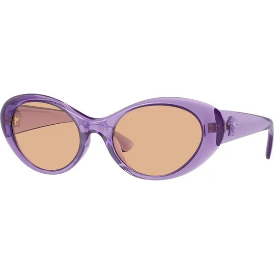 Versace VE4455U 5353/3 Lunettes de soleil rondes violet et marron