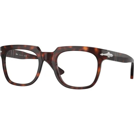 Persol PO3325V Lunettes Optiques en Acétate Tortue Transparent