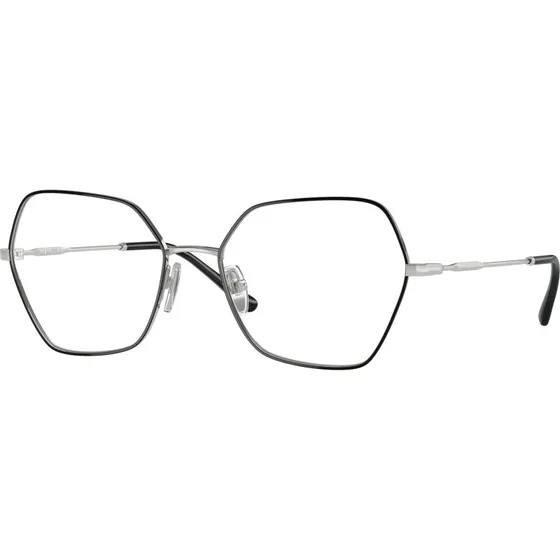 Vogue Eyewear VO4281 : Montures Optiques Géométriques en Métal Noir