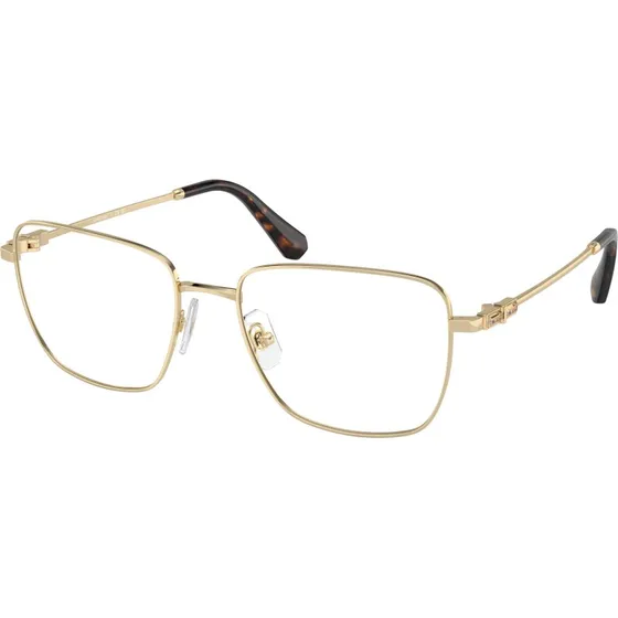 Swarovski SK1003 Lunettes de Vue Carrées Dorées pour Femme