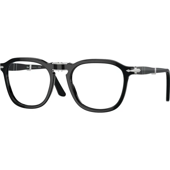 Persol PO3345V RENE' Montures Optiques Carrées en Acétate Noir