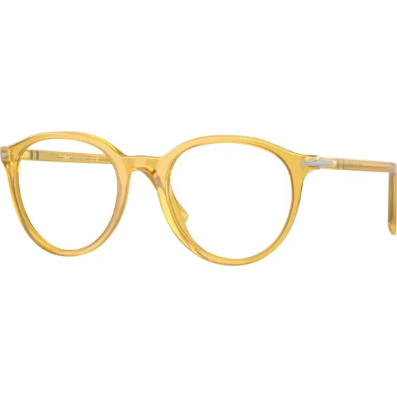 Persol PO3353V 204 - Montures Optiques Pantos en Acétate Jaune