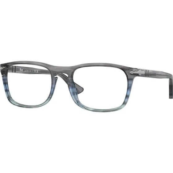 Persol PO3344V 1205 Lunettes Optiques Acétate Gris Transparent