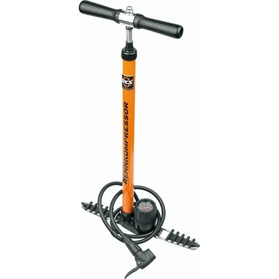 SKS Rennkompressor pompe à pied tête EVA orange