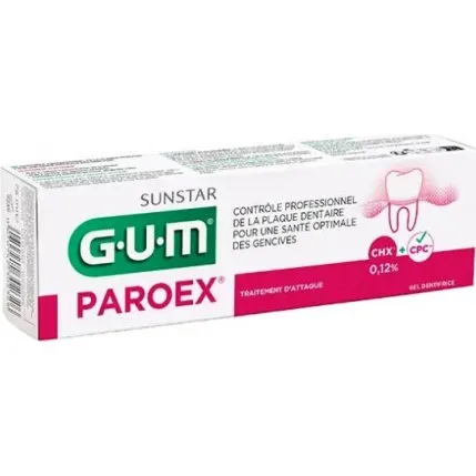 GUM Paroex 0.12% Gel Dentifrice 75ml