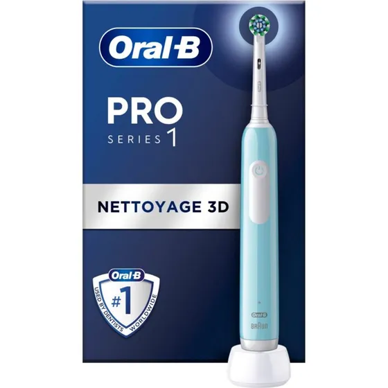 Oral-B Pro 1 Bleue Cross Action + 1 brossette