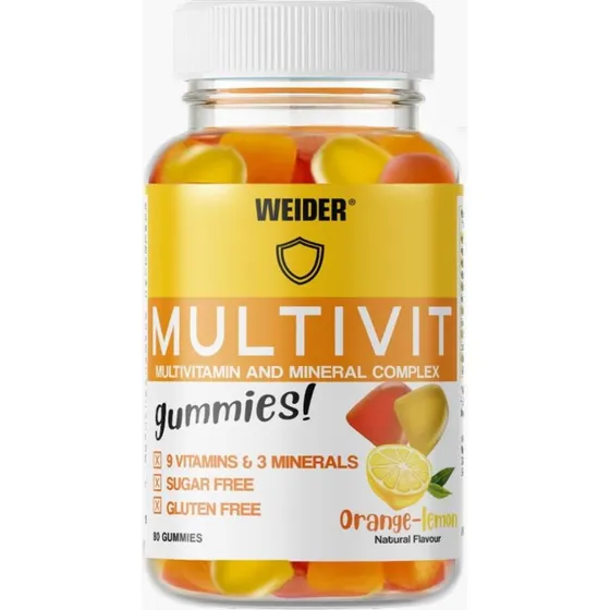 Weider Multivit Up 80 Gummies