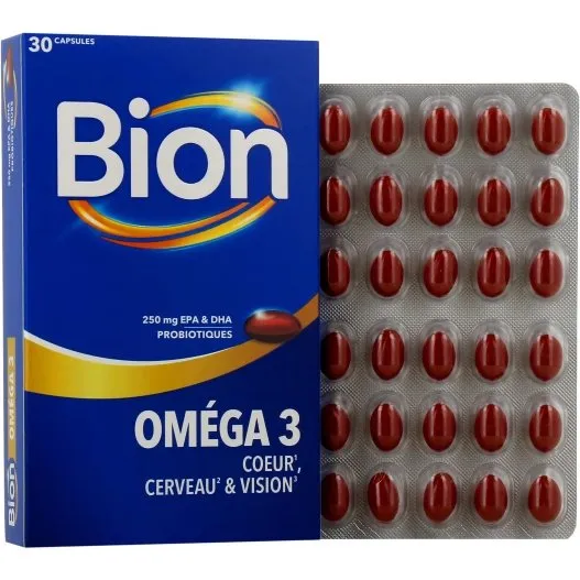 Bion3 Oméga 3 - 30 Capsules