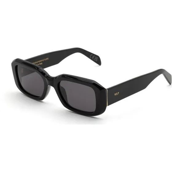 Retrosuperfuture 5IM SAGRADO Lunettes de Soleil Carrées en Acétate Noir