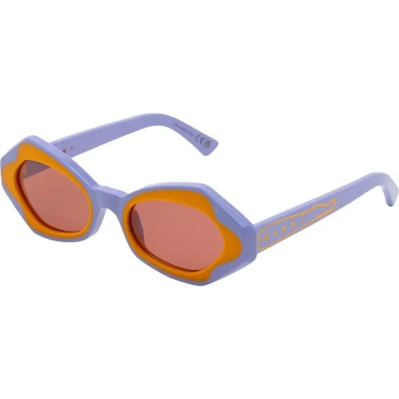 Marni Lunettes de Soleil Marni Ullahand Lilac Rond Acétate