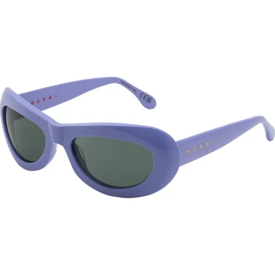 Marni Lunettes de Soleil LDL Field Of Rushes Lilac Géométriques