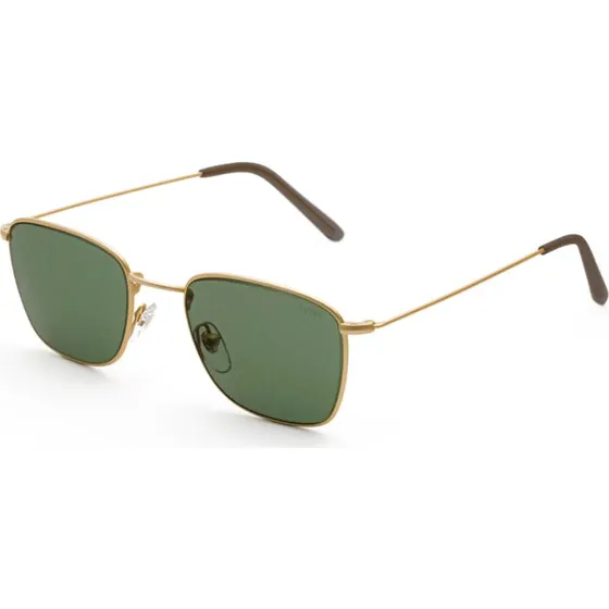 Retrosuperfuture W13 STRAND 2.0 Lunettes de Soleil Carrées Or et Vert